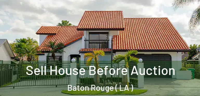  Sell House Before Auction Baton Rouge ( LA )