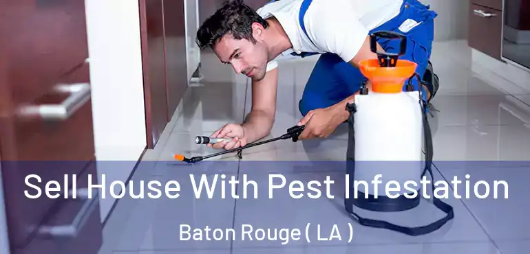  Sell House With Pest Infestation Baton Rouge ( LA )