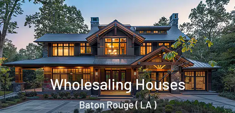  Wholesaling Houses Baton Rouge ( LA )